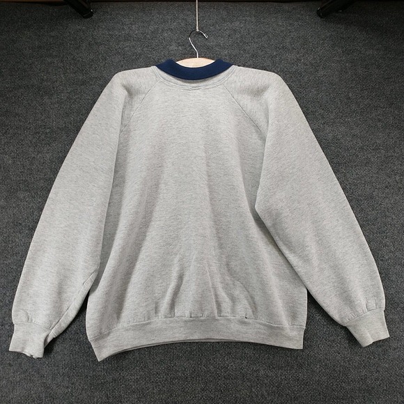 Fruit of the Loom Sweatshirt Gray XL Bears Granda Cottagecore Pullover Vintage - Picture 7 of 15